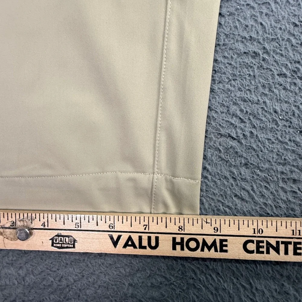 Quince ProTech Golf Pant Men 38 Sand Dune Beige Recycled Polyester Performance